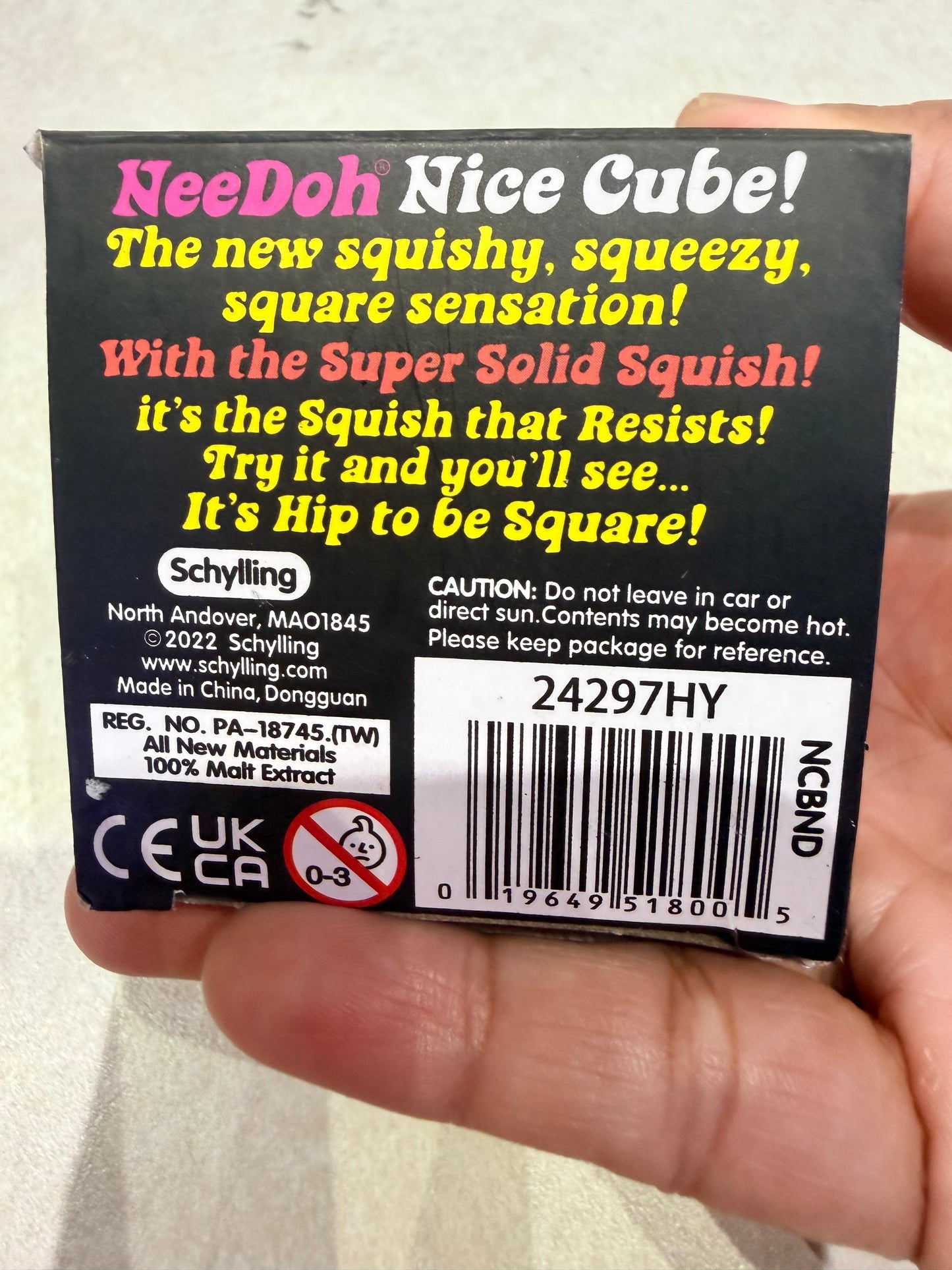 NEEDOH NICE CUBE (ORANGE)