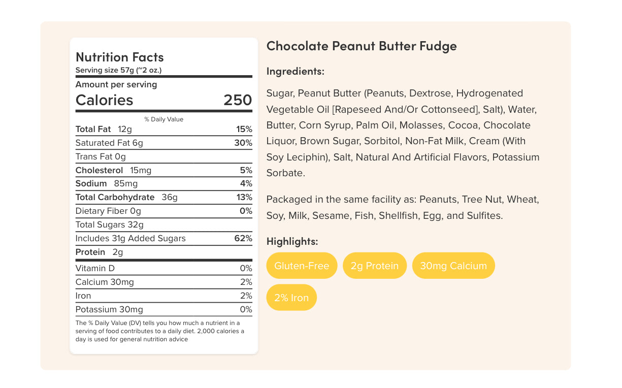 CHOCOLATE PEANUT BUTTER FUDGE