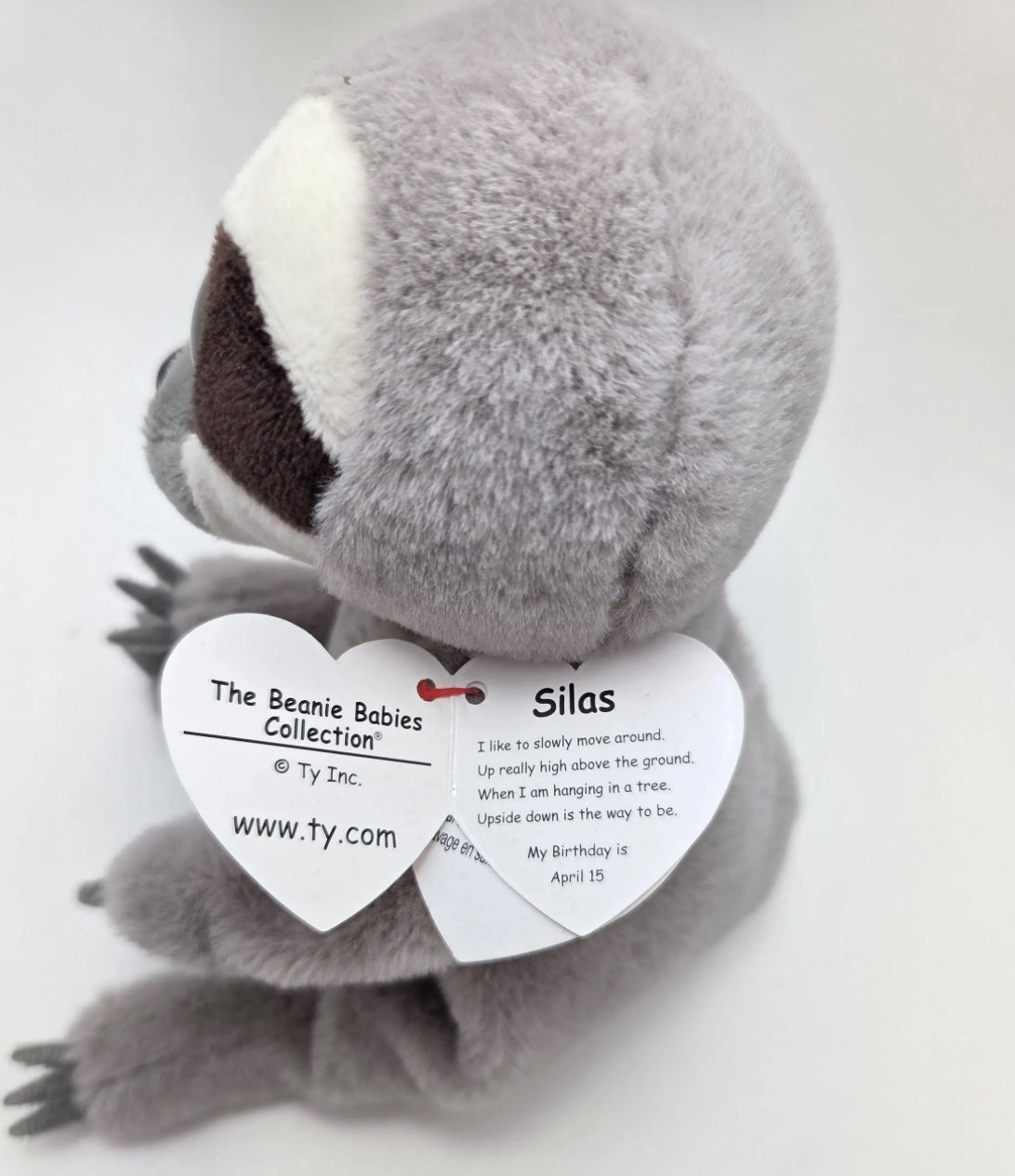 TY- SILAS SLOTH BEANIE BELLIES 6 INCH (SMALL)