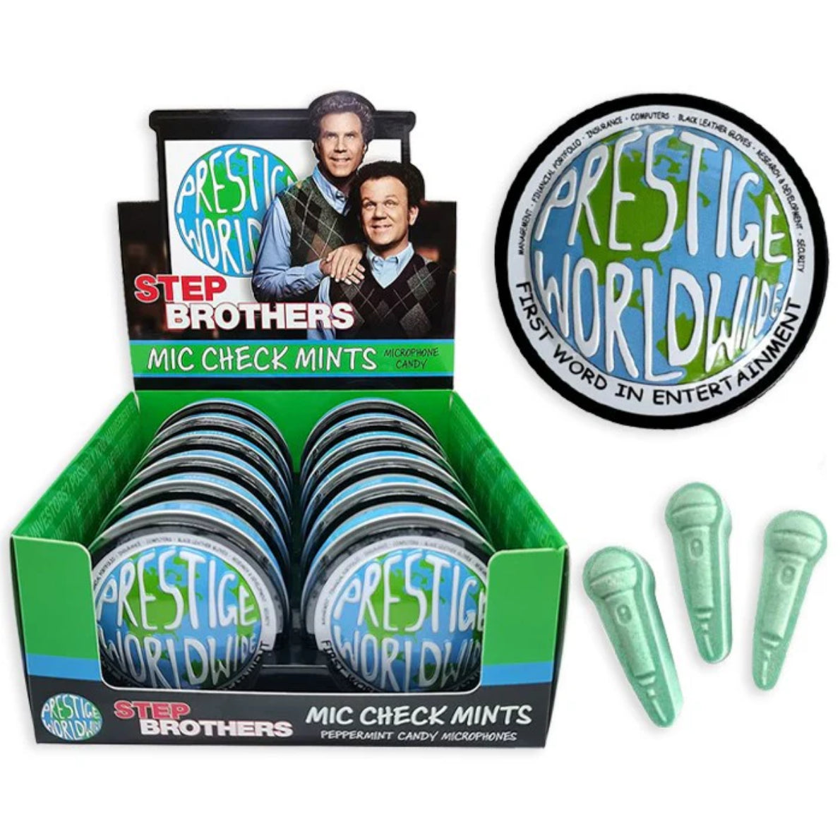 PRESTIGE WORLDWIDE MIC CHECK MINT