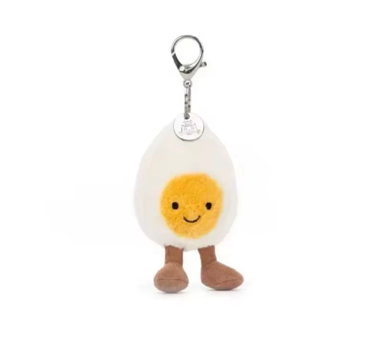 JELLYCAT- AMUSEABLE HAPPY BOILED EGG BAG CHARM