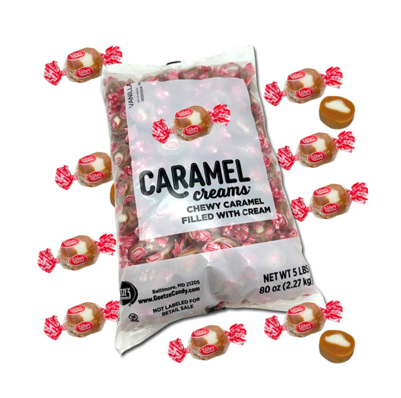 CARAMEL CREAMS BULK
