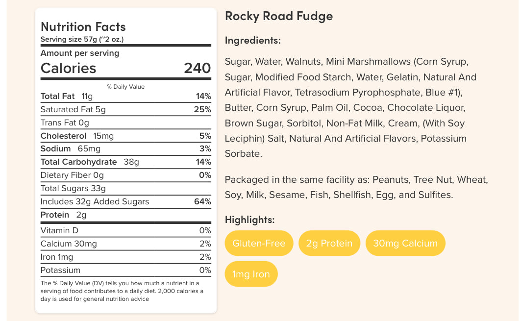 ROCKY ROAD FUDGE