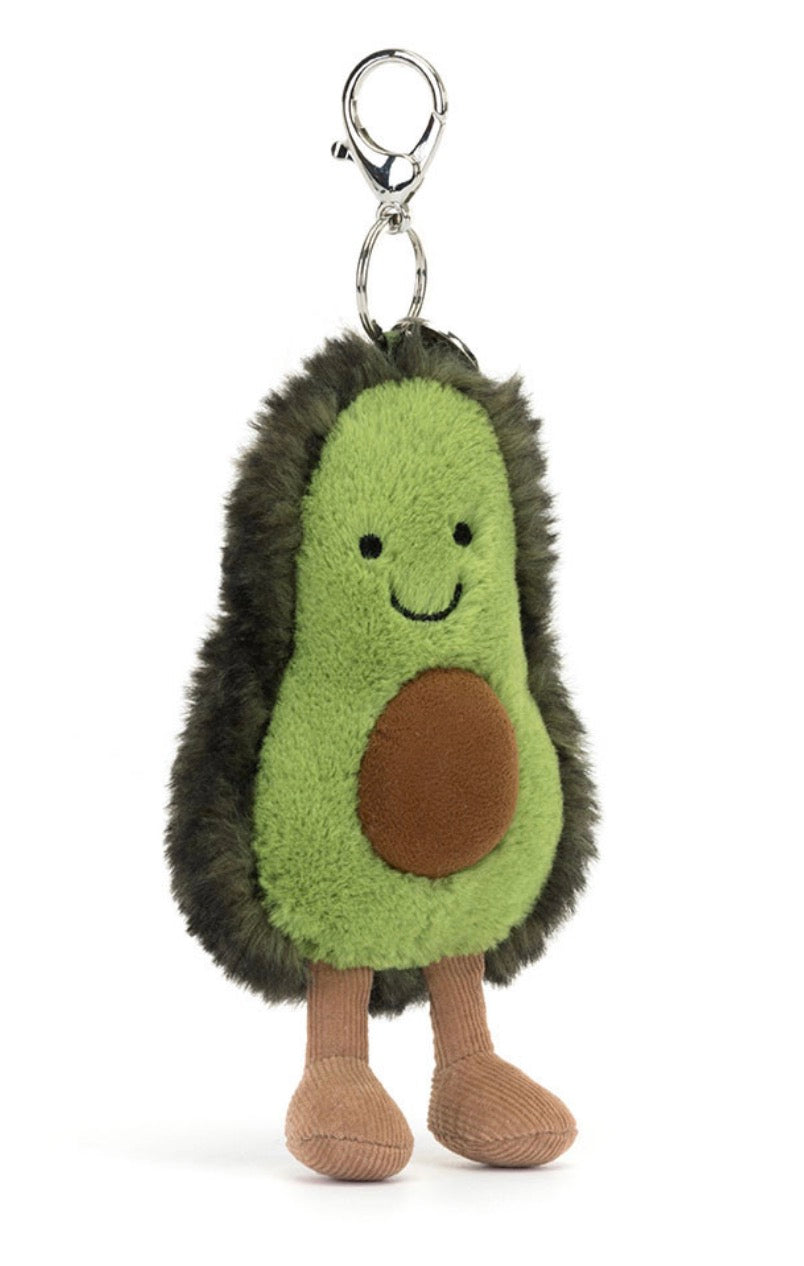 JELLYCAT - AMUSEABLE AVOCADO BAG CHARM
