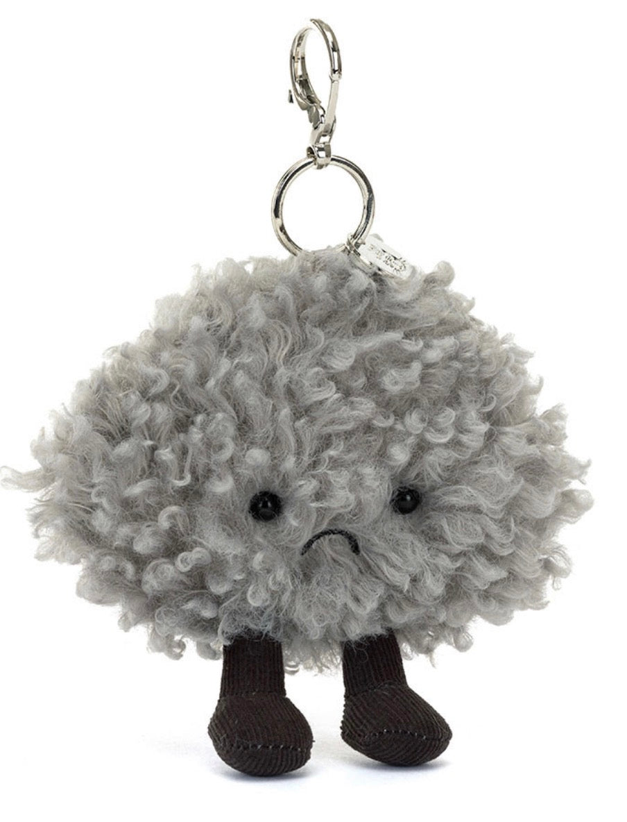 JELLYCAT - AMUSEABLE STORM CLOUD BAG CHARM