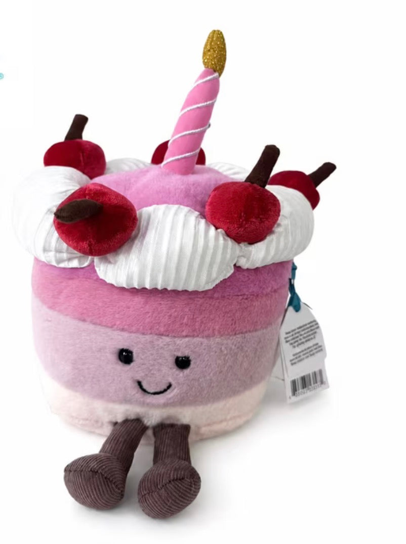 JELLYCAT - CHERYL CHERRY CAKE (MEDIUM)