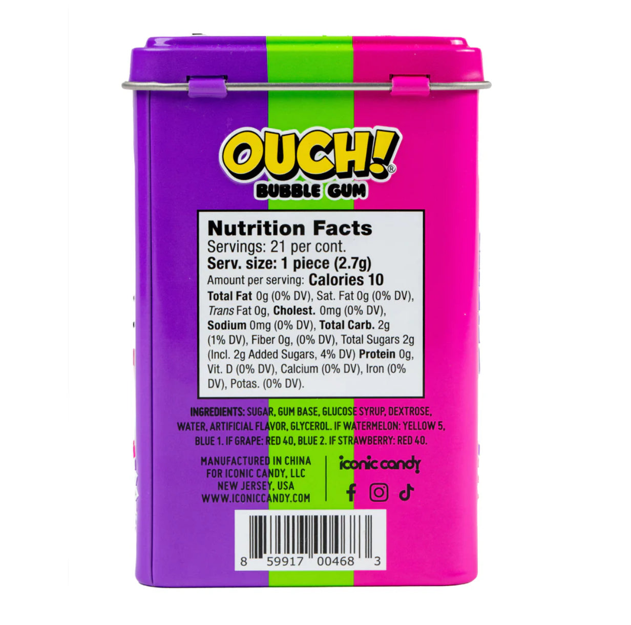 OUCH! Bubble Gum