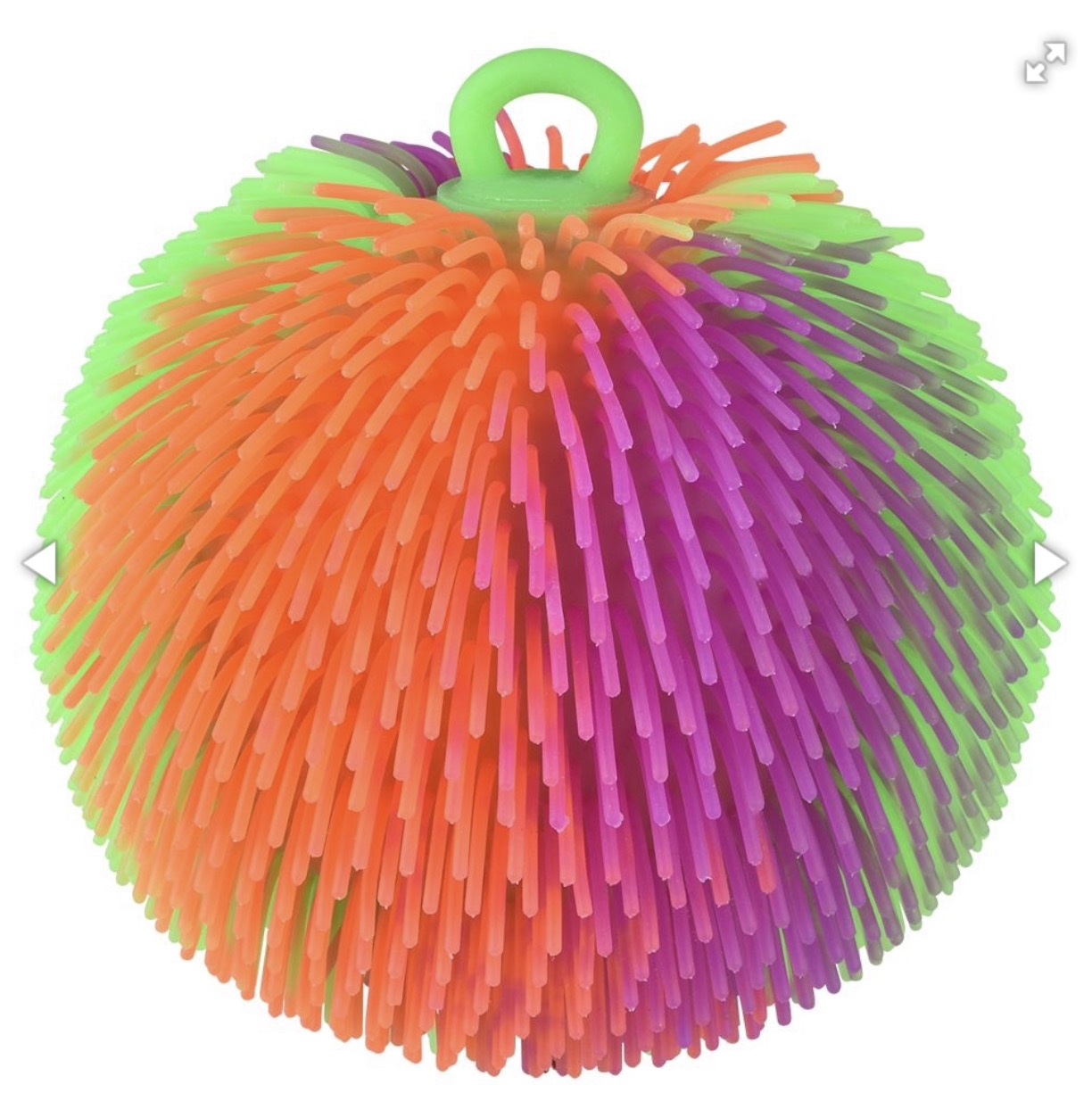 9 INCH RAINBOW PUFFER BALL