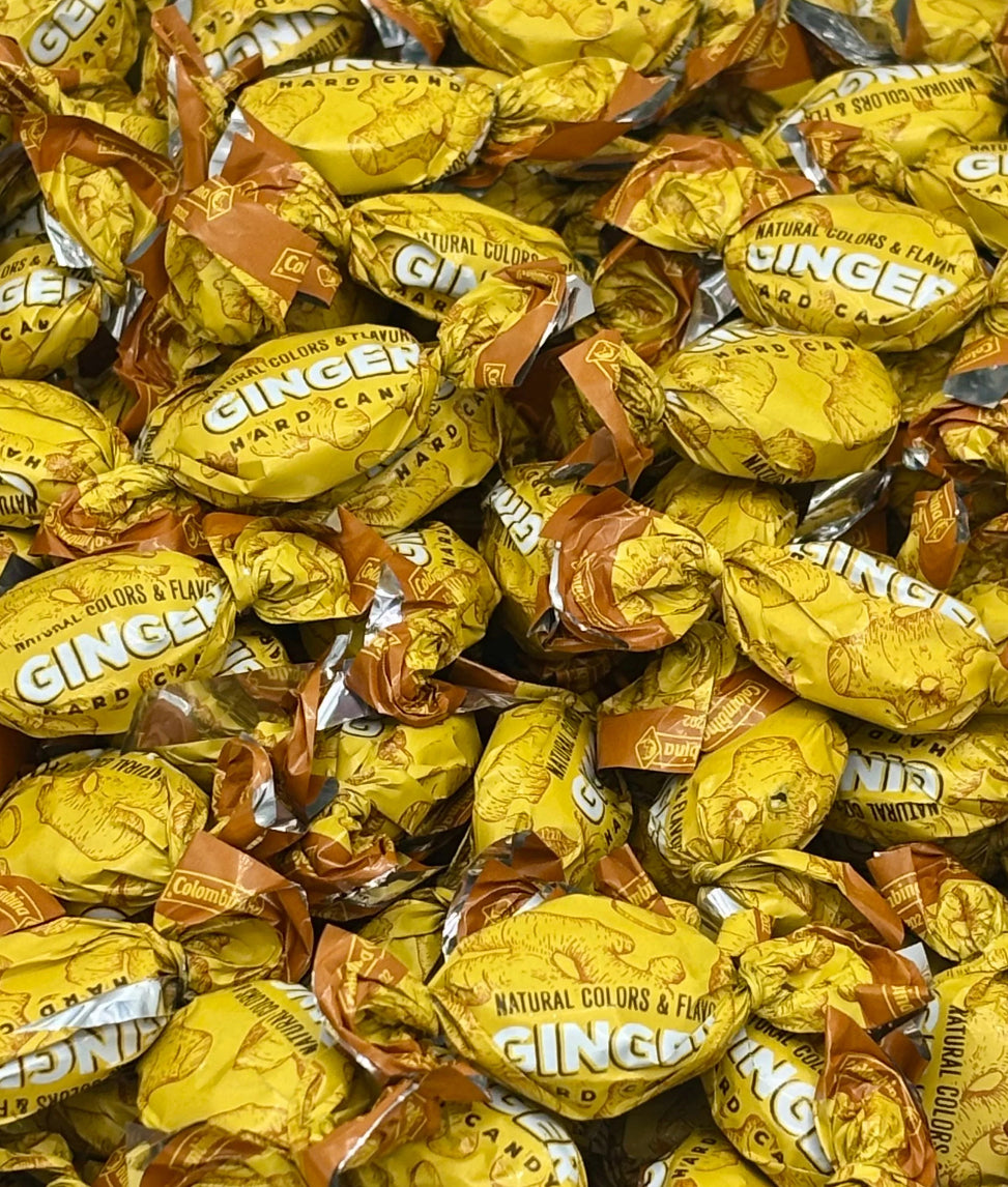 GINGER CUT HARD CANDY BULK