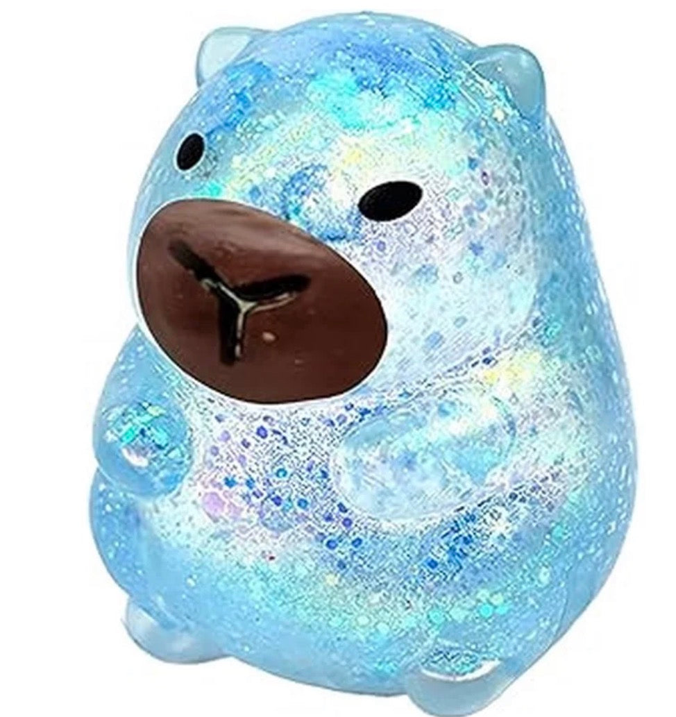 SQUEEZY GLITTER CAPYBARA (Blue)