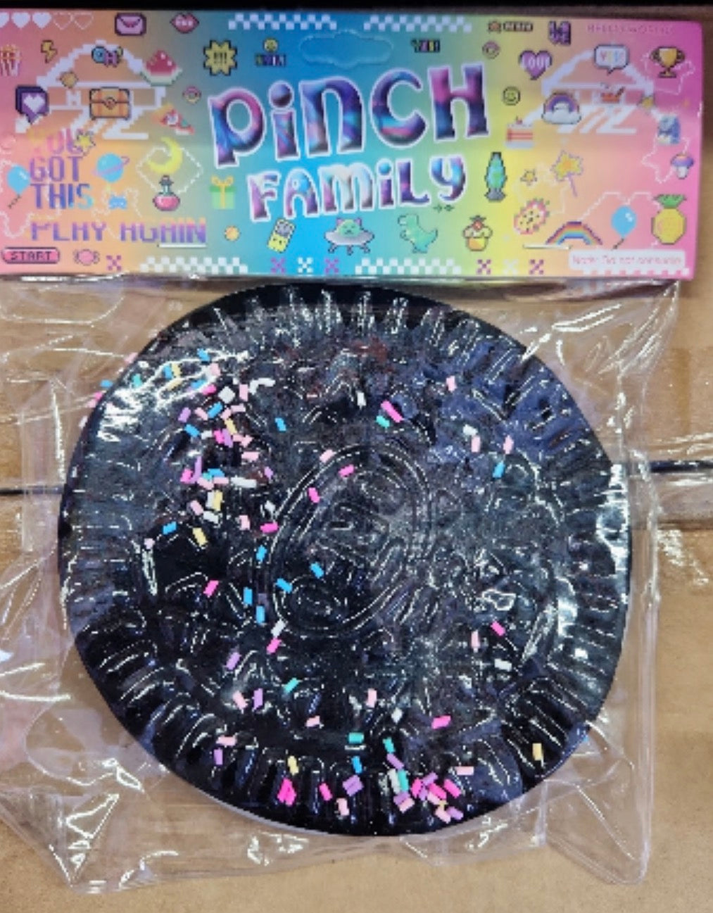 PINCH FAMILY OREO SQUISHY (JUMBO BLACK)