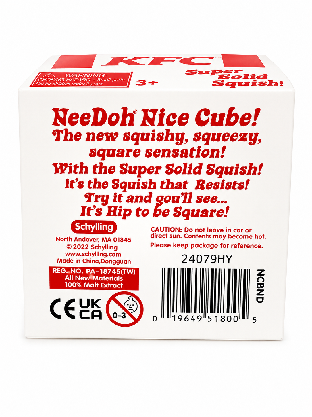 NEEDOH NICE CUBE KFC SQUISHY
