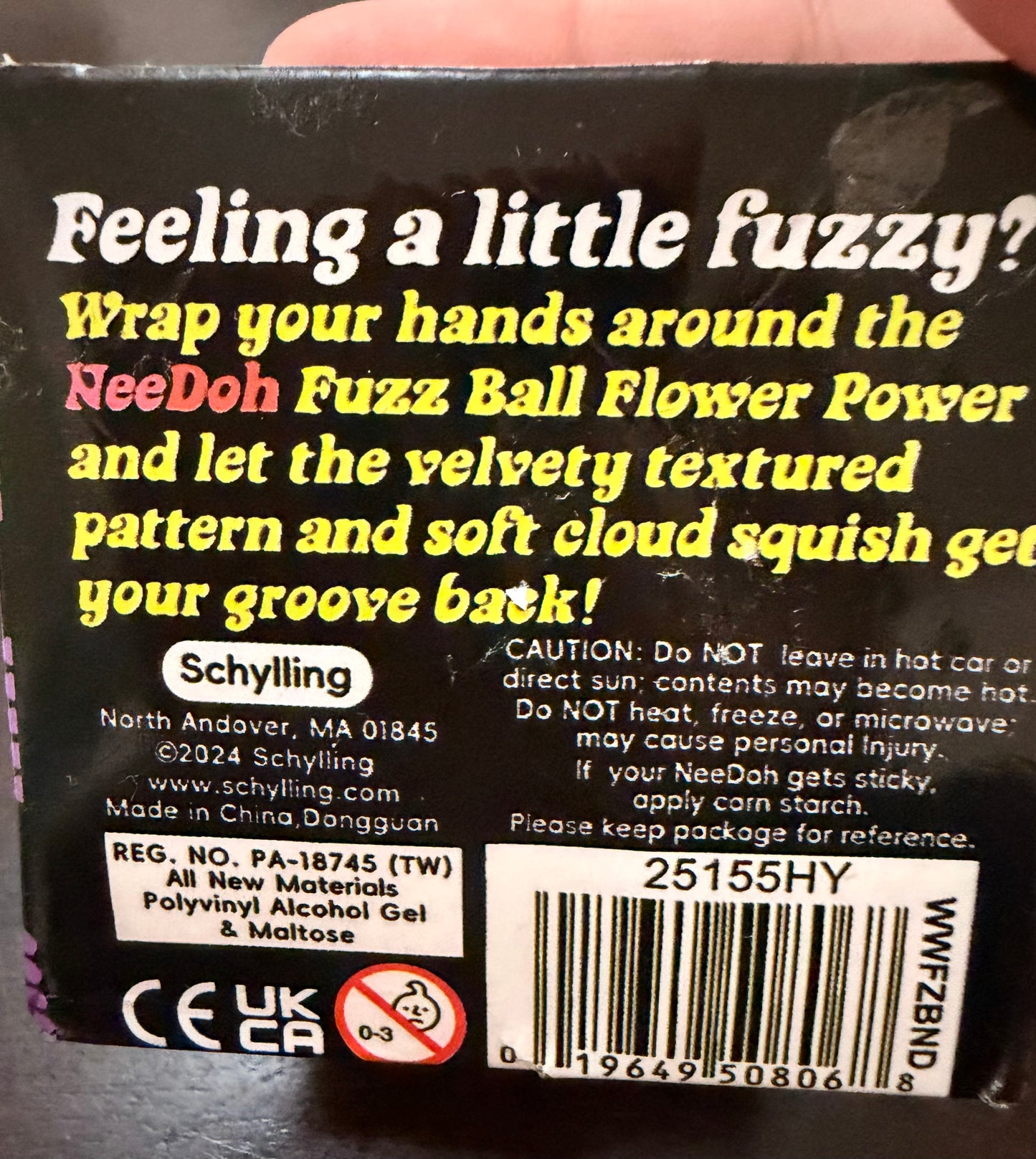 NEEDOH FUZZ BALL - Wonder Waves (PURPLE)