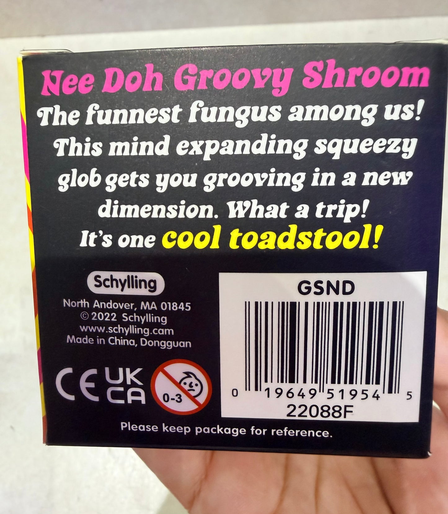NEEDOH GROOVY SHROOM (PINK)