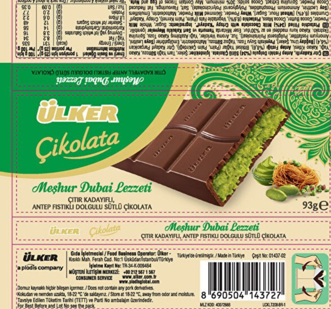 DUBAI CHOCOLATE
