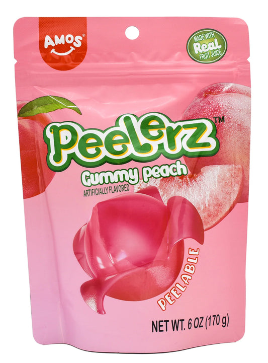 GUMMY PEACH PEELERZ 6 Oz