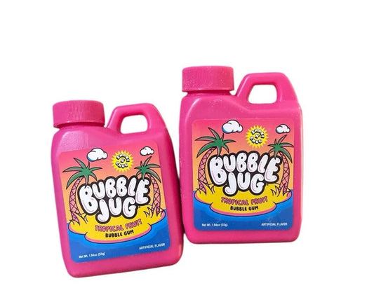 2PCS. BUBBLE JUG BUBBLE GUM - TROPICAL FRUIT