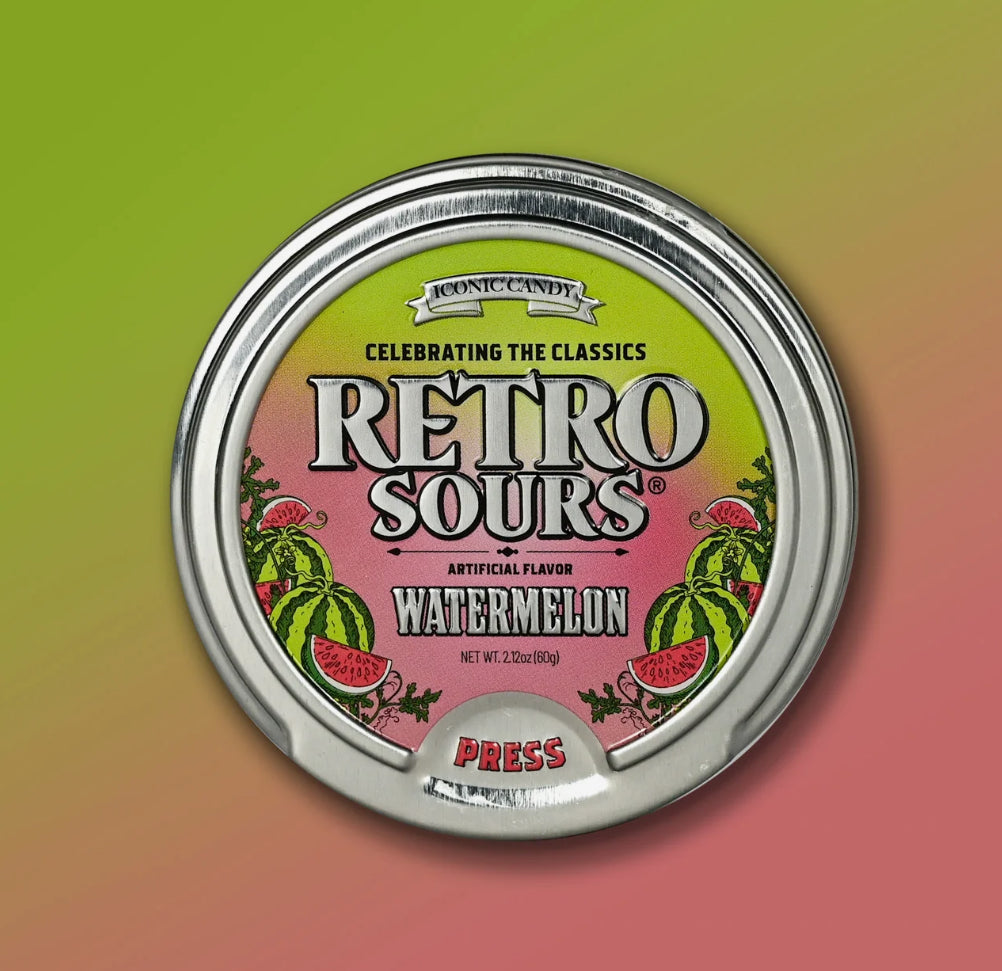RETRO SOURS- WATERMELON