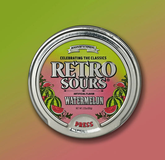 RETRO SOURS- WATERMELON