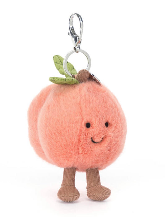 JELLYCAT - AMUSEABLES PEACH BAG CHARM