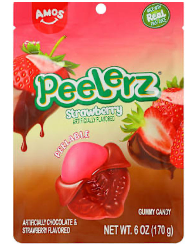 PEELERZ STRAWBERRY FILLED WITH CHOCOLATE 6 OZ