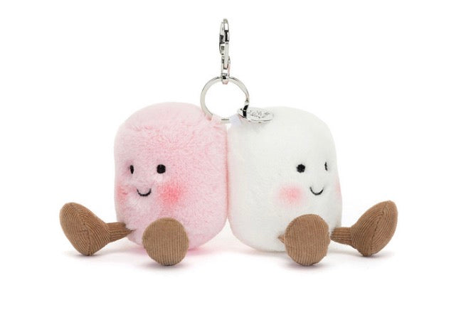 JELLYCAT - AMUSEABLE PAIR OF MARSHMALLOWS BAG CHARM