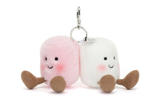 JELLYCAT - AMUSEABLE PAIR OF MARSHMALLOWS BAG CHARM