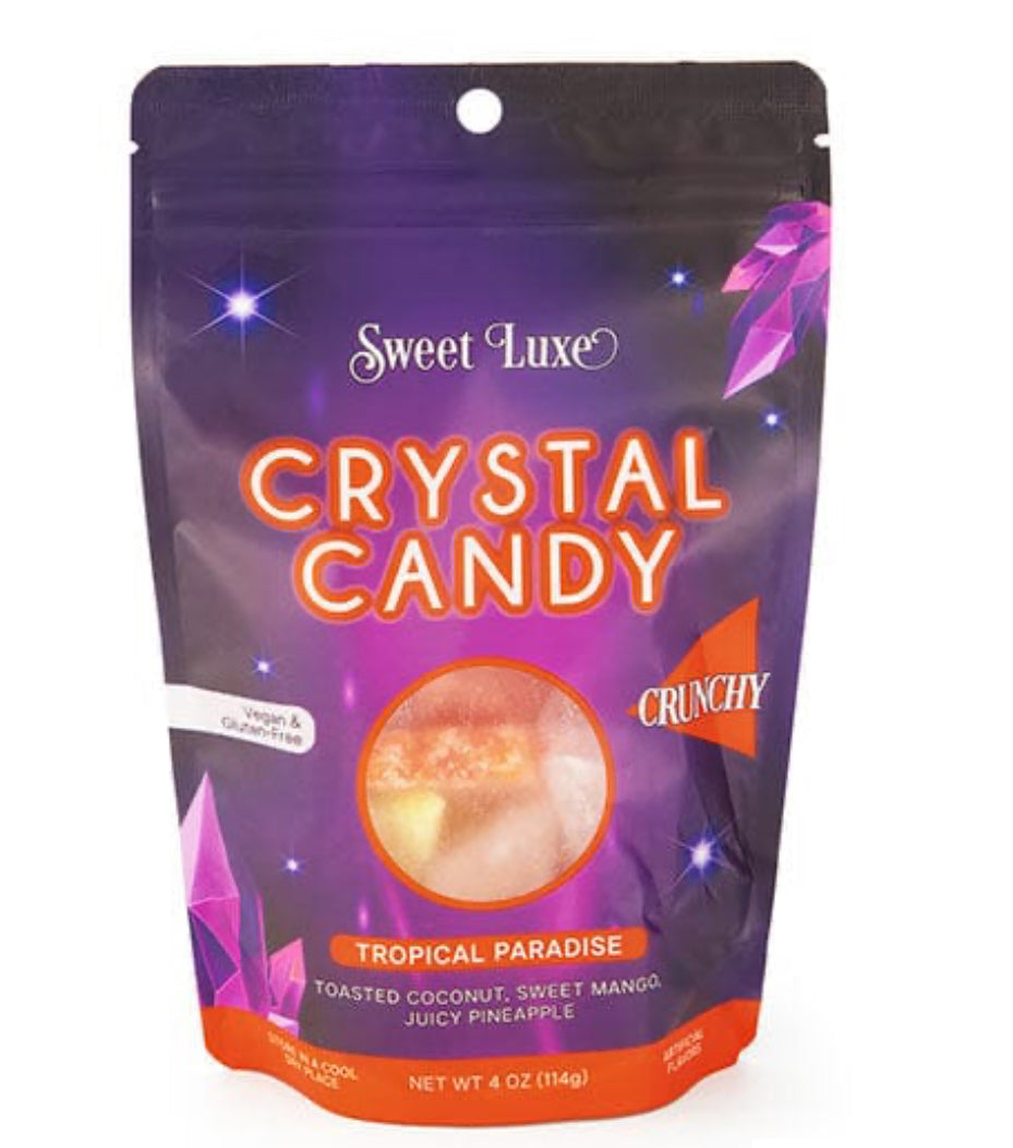 Sweet Luxe™ NEW Extra Crunchy Crystal Candy - Tropical Paradise Flavor Mix