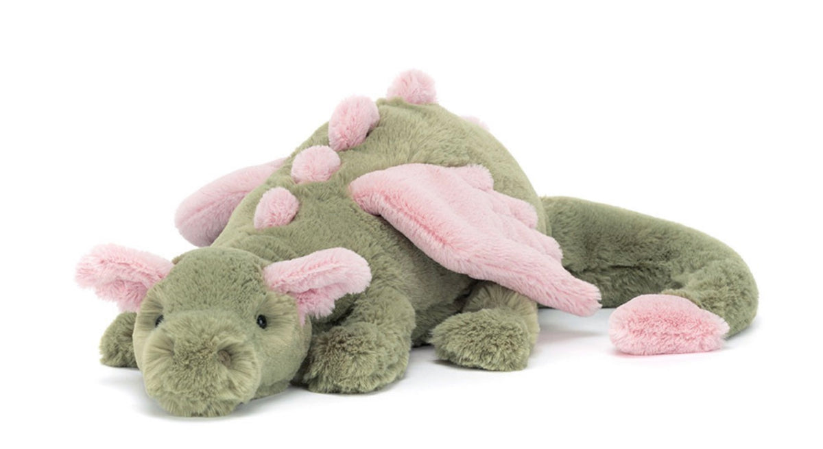 JELLYCAT - MALACHY DRAGON (LARGE)
