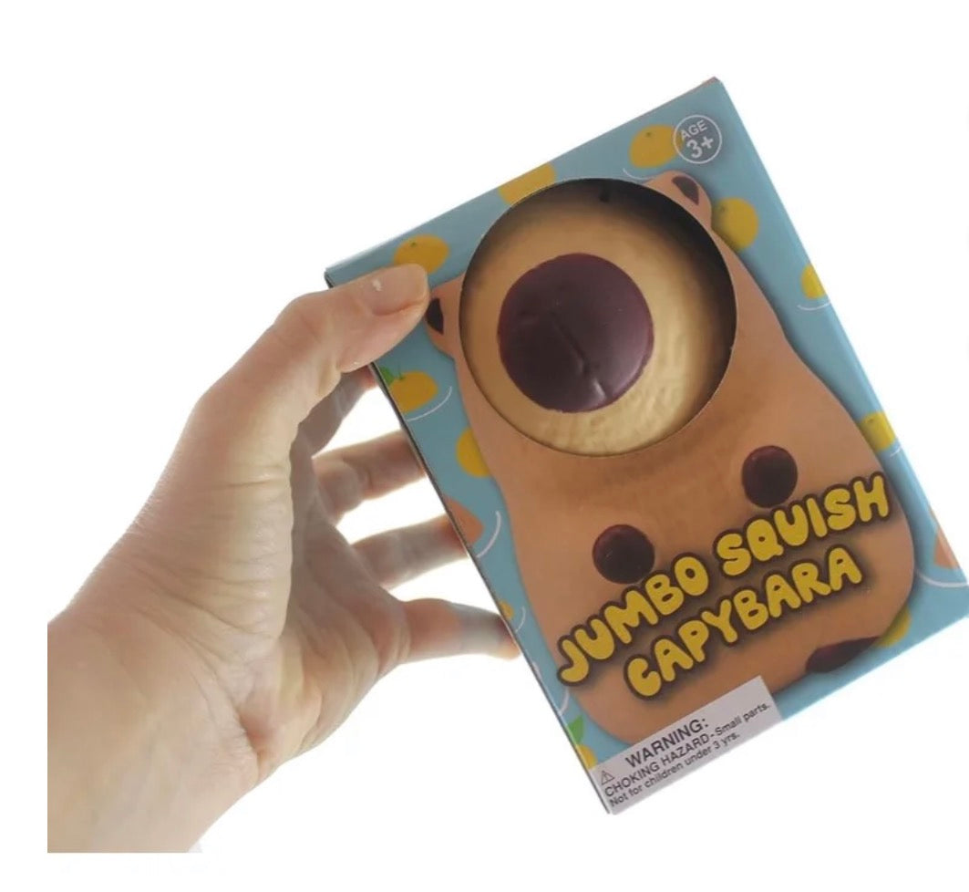 JUMBO SQUISH CAPYBARA