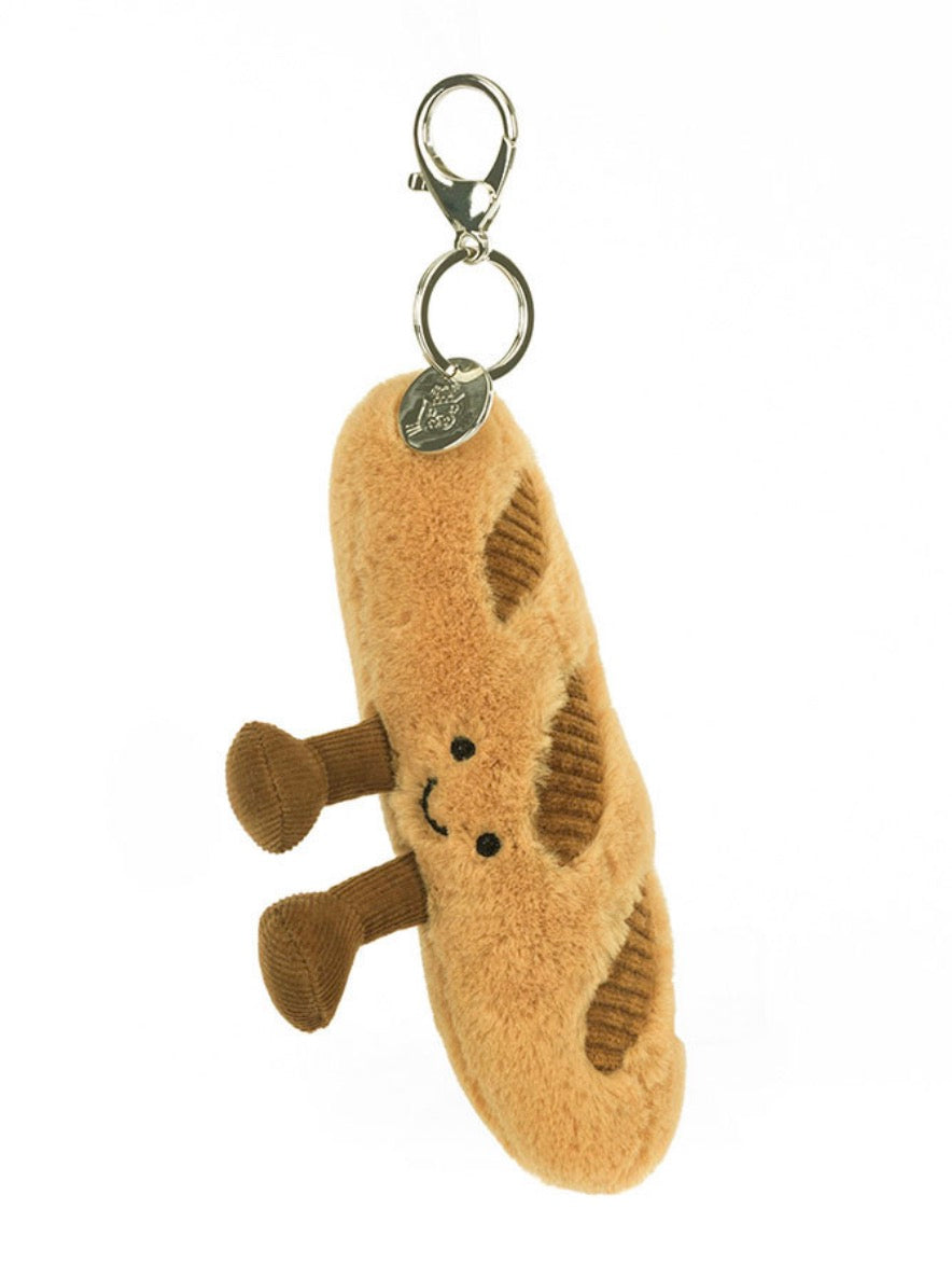 JELLYCAT- AMUSEABLE BAGUETTE BAG CHARM
