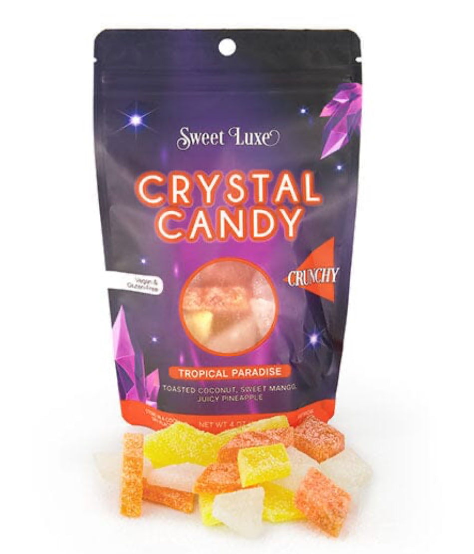Sweet Luxe™ NEW Extra Crunchy Crystal Candy - Tropical Paradise Flavor Mix