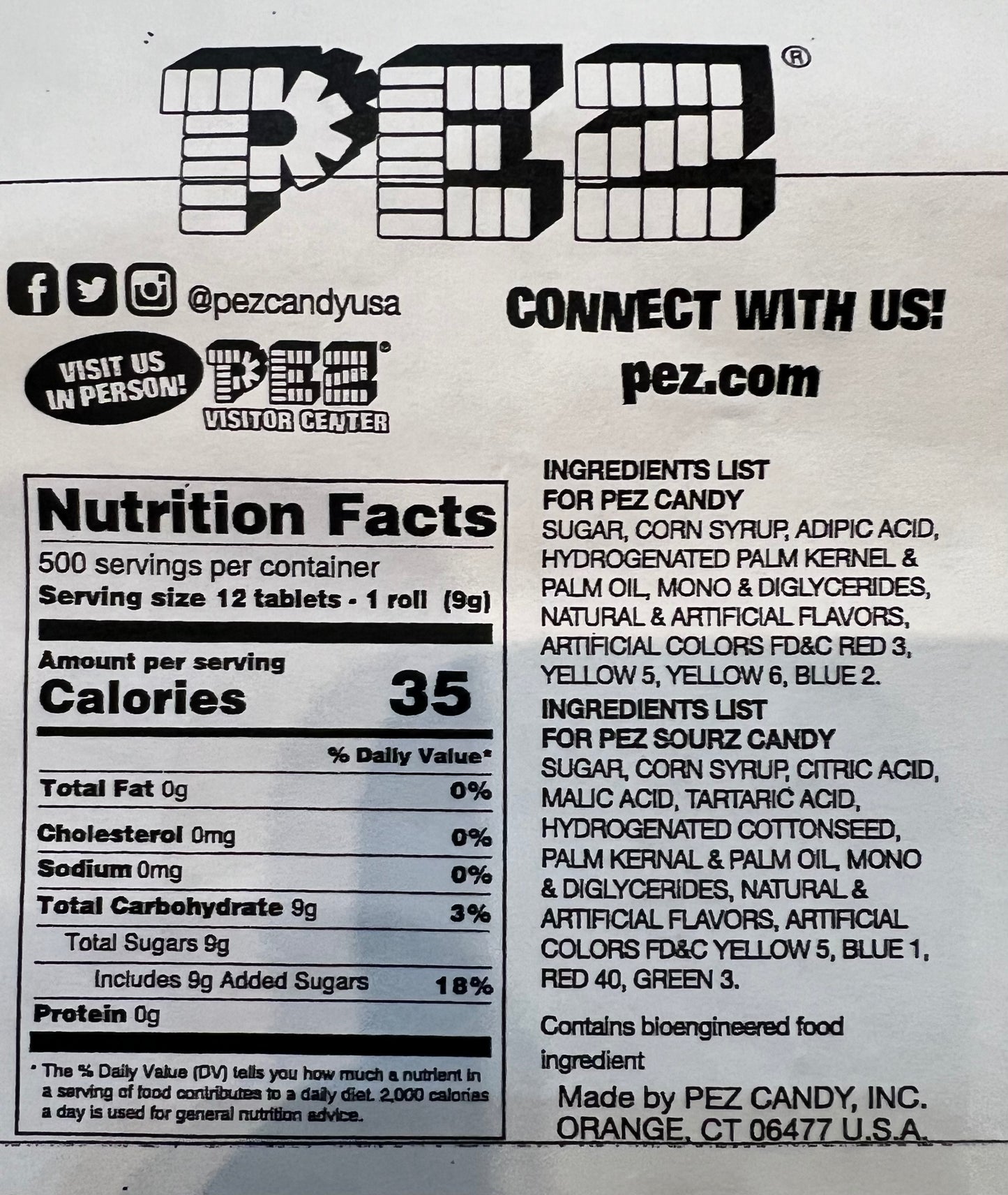 PINEAPPLE PEZ BULK