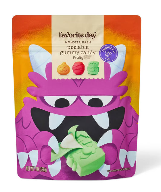MONSTER BASH PEELABLE GUMMY CANDY