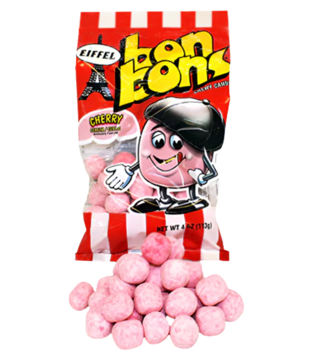EIFFEL BONBONS CHEWY CANDY CHERRY 4 OZ. (BAG)