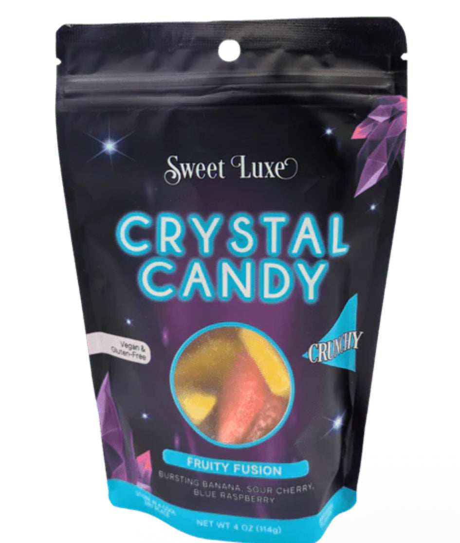 Sweet Luxe™ NEW Extra Crunchy Crystal Candy - Fruity Fusion Flavor Mix