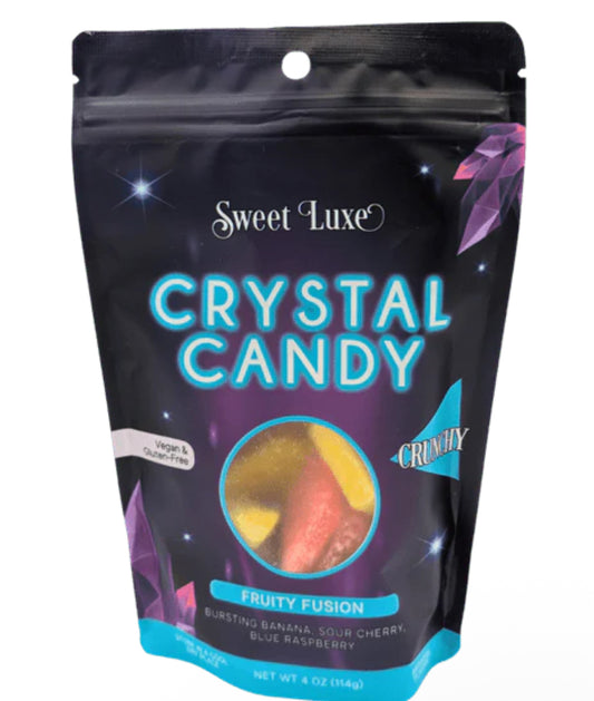 Sweet Luxe™ NEW Extra Crunchy Crystal Candy - Fruity Fusion Flavor Mix