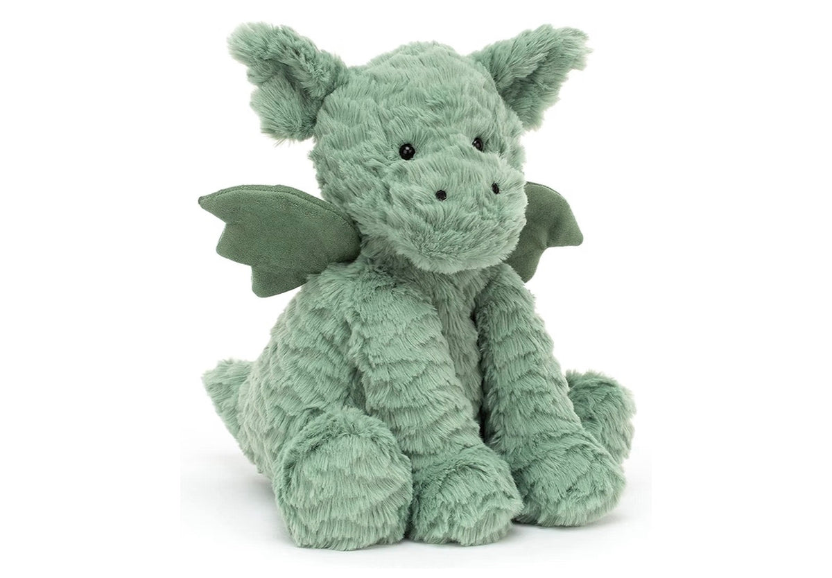 JELLYCAT - FUDDLEWUDDLE DRAGON (MEDIUM)