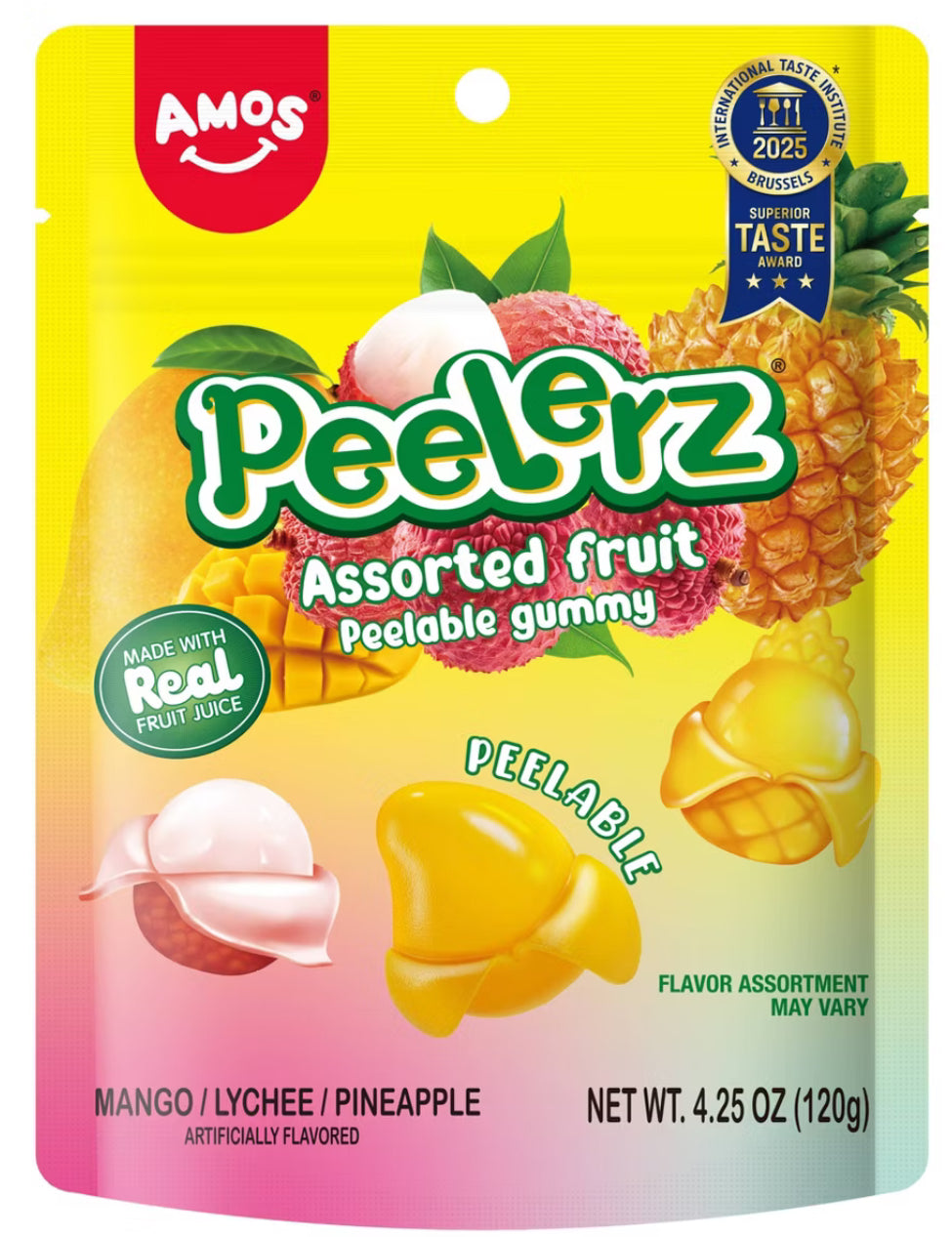 PEELERZ ASSORTED FRUIT 4.25 Oz