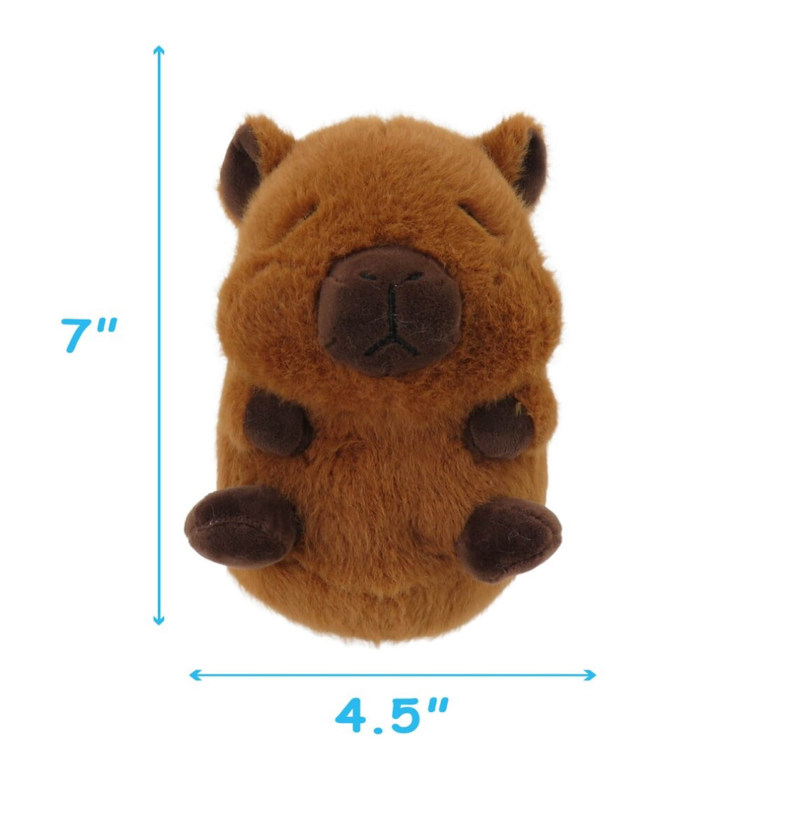 CHUBBY BUDDIES CAPYBARA PLUSH TOY 7 inches
