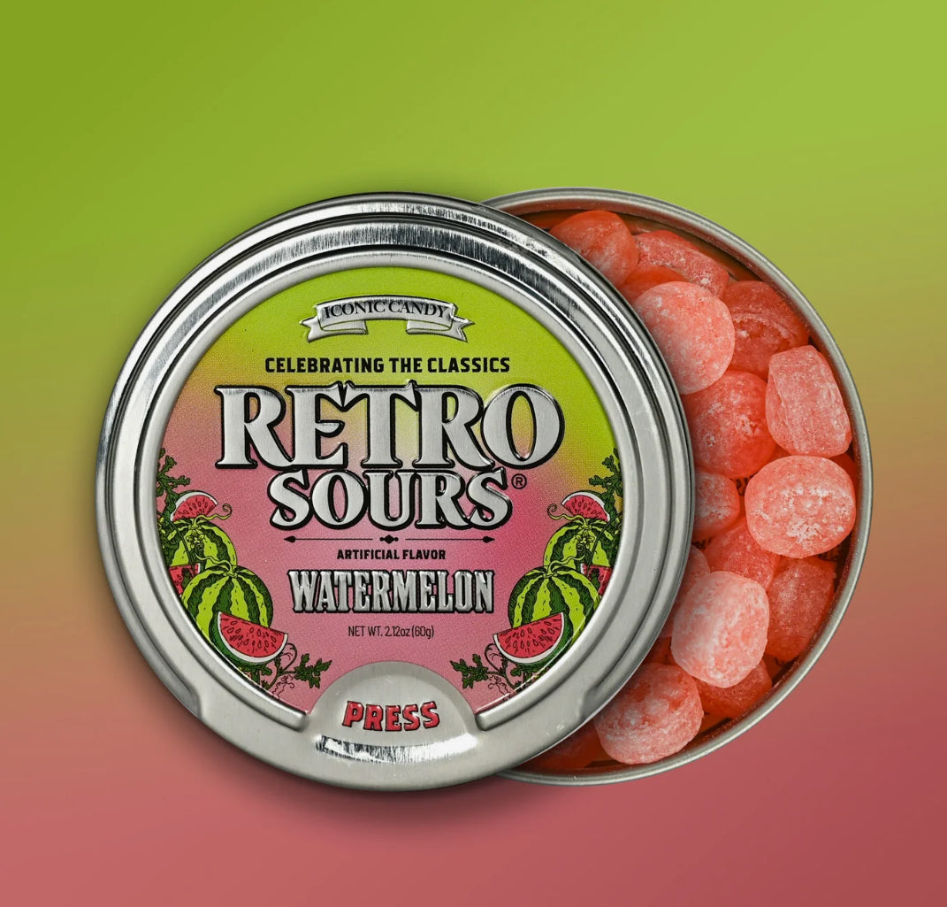 RETRO SOURS- WATERMELON