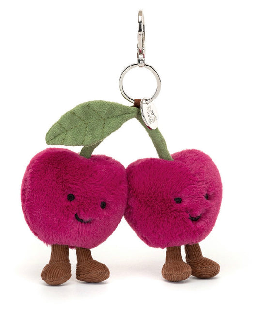JELLYCAT - AMUSEABLE CHERRIES BAG CHARM