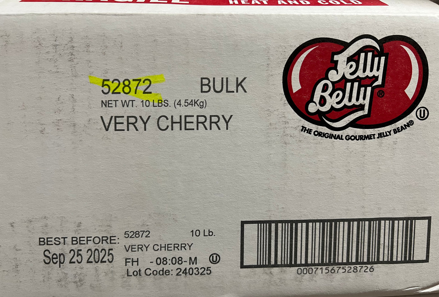 VERY CHERRY JELLY BELLY BULK