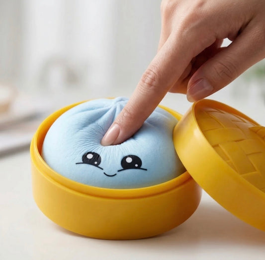 1 DUMPLING SQUISHIES TOY (in Assorted colors)