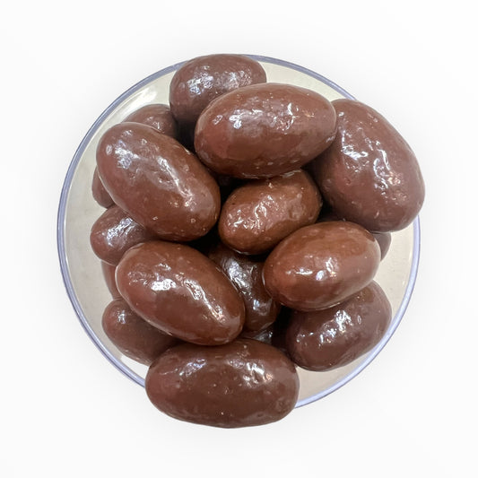 NO SUGAR ADDED MILK CHOCOLATE ALMONDS