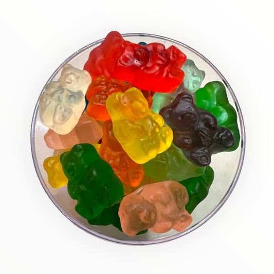 12 FLAVOR GUMMY BEARS BULK