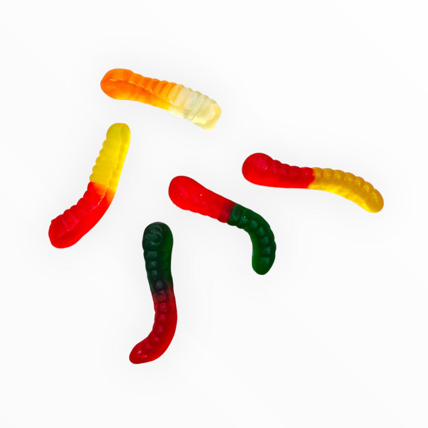 ASSORTED MINI GUMMY WORMS BULK