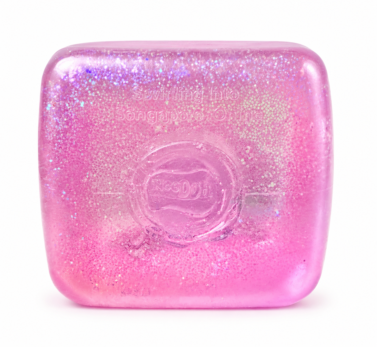 NEEDOH NICE CUBE GLITTER & GLOW (PURPLE)