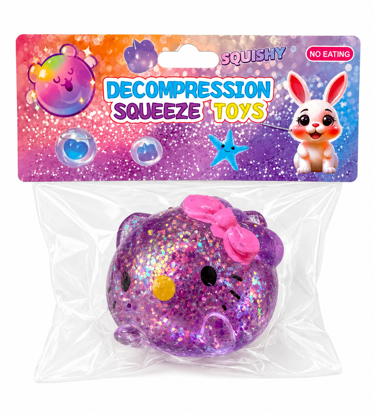 HELLO KITTY SQUISHY (PURPLE)