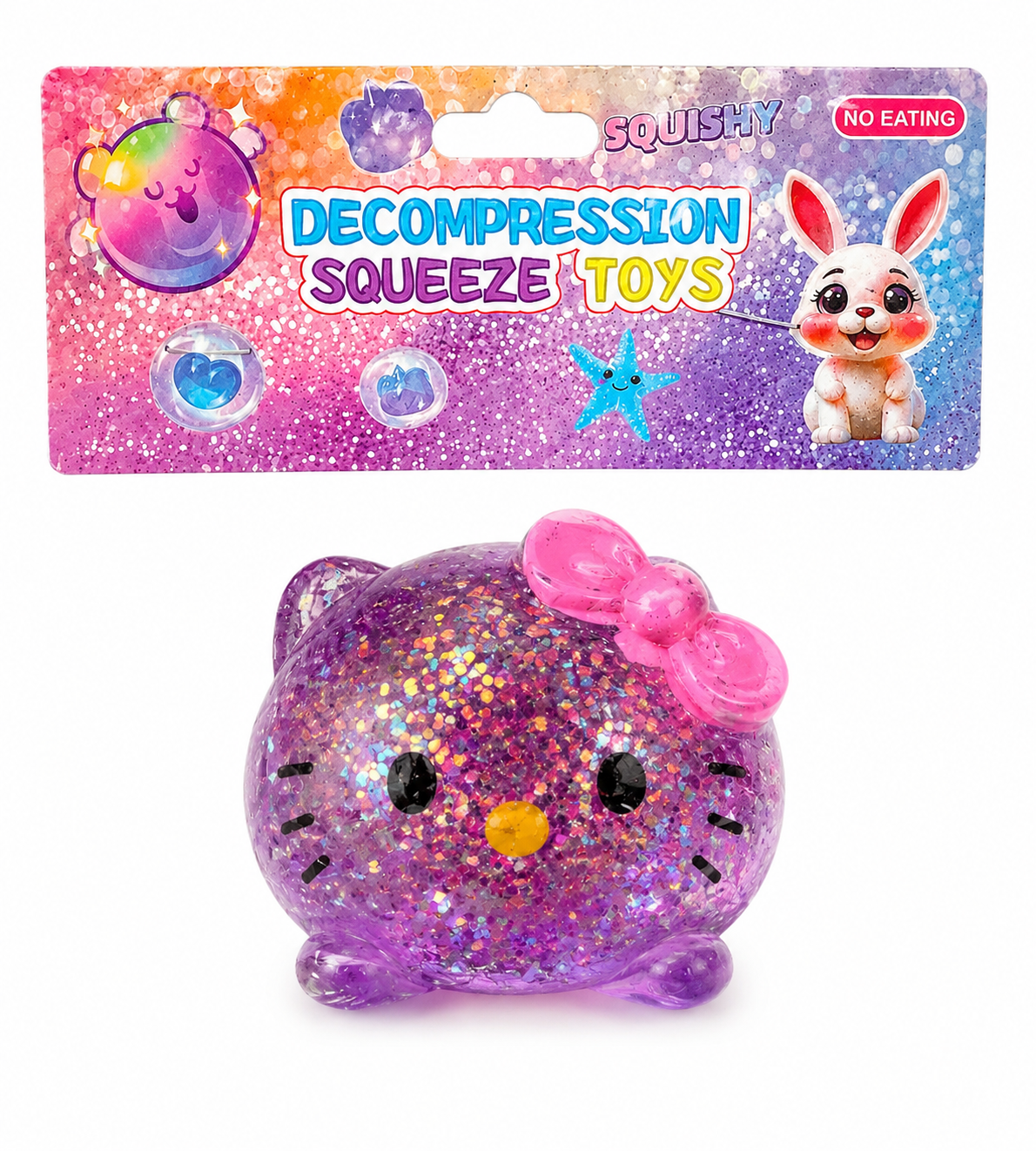 HELLO KITTY SQUISHY (PURPLE)